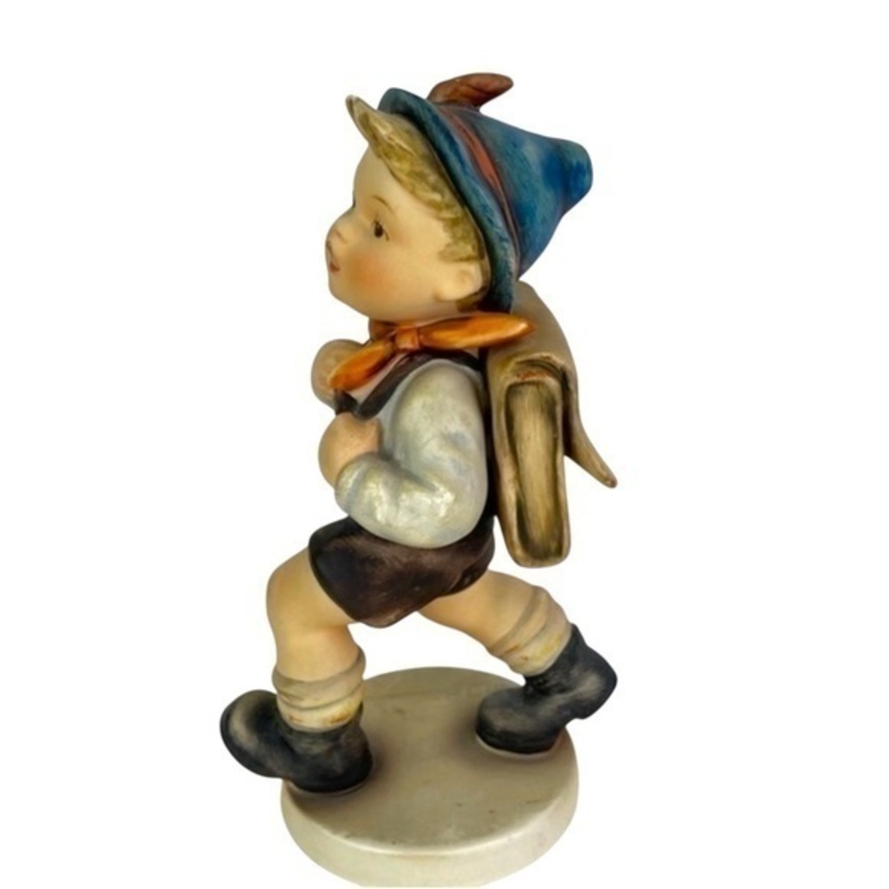 Vintage Goebel Hummel School Boy Figurine 7 and a half inches Tall Germany